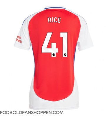 Arsenal Declan Rice #41 Hjemmebanetrøje Dame 2024-25 Kortærmet